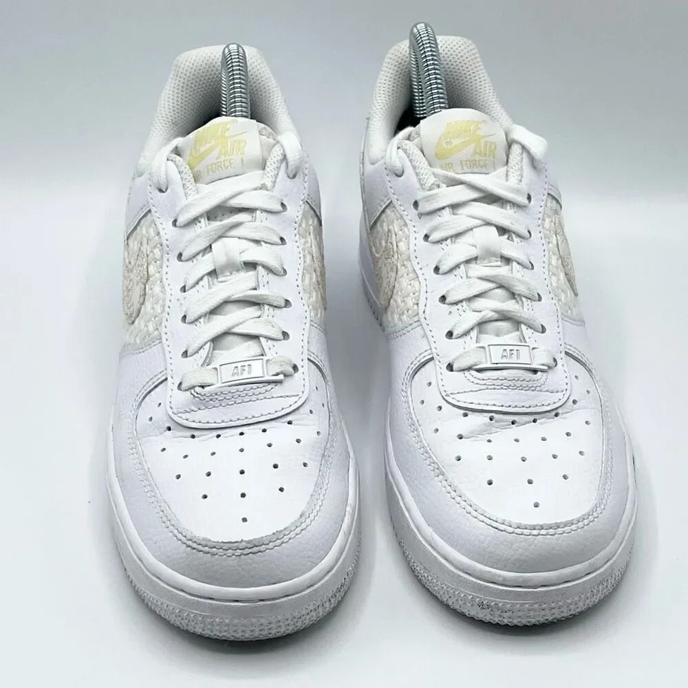 Nike Air Force 1 Flower Swoosh ‘07 Sneakers - Women’s US 7.5